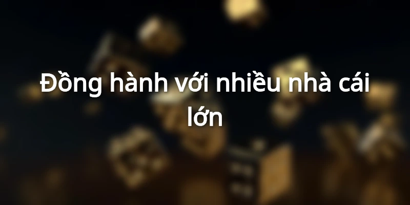 Bài cào 3 lá hợp tác với nhiều đơn vị lớn