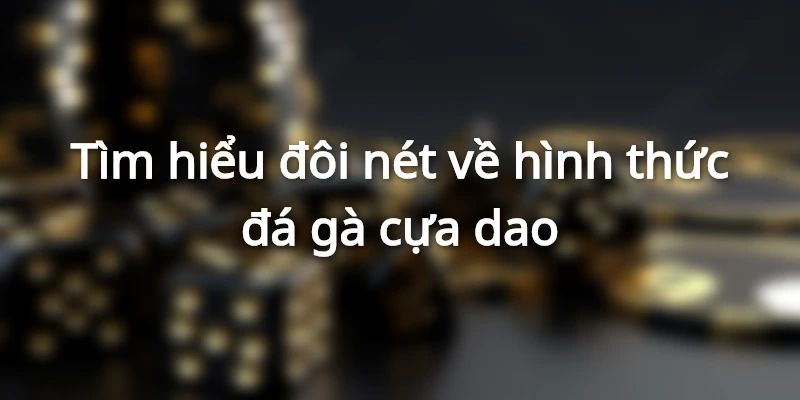 Đá gà cựa dao là gì 